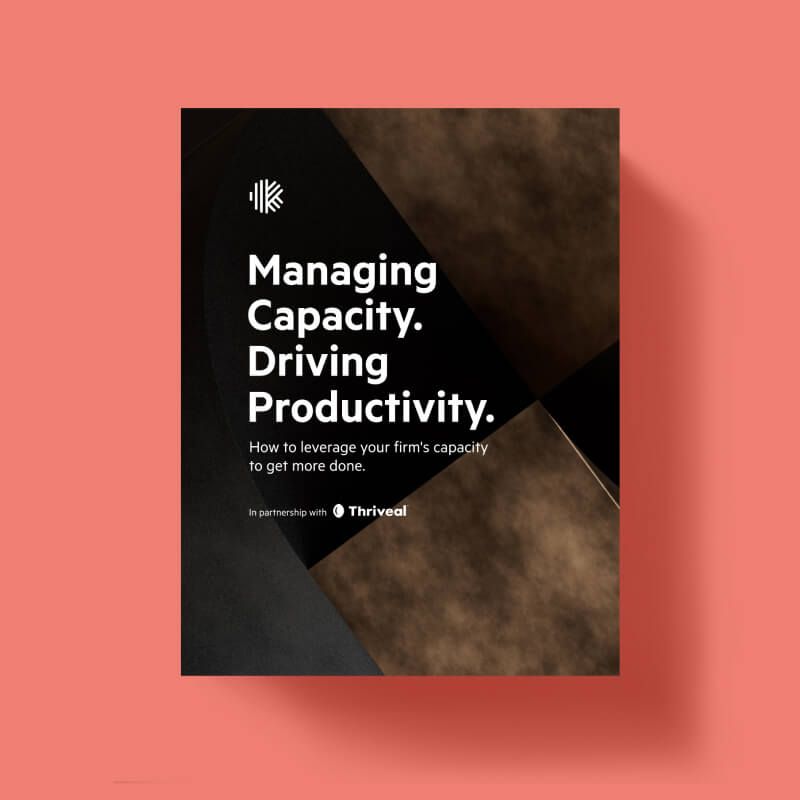 Cover of the book, Managing Capacity. Driving Productivity.