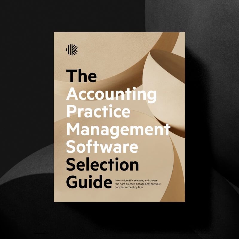 Cover of the book, The Accounting Practice Management Software Selection Guide